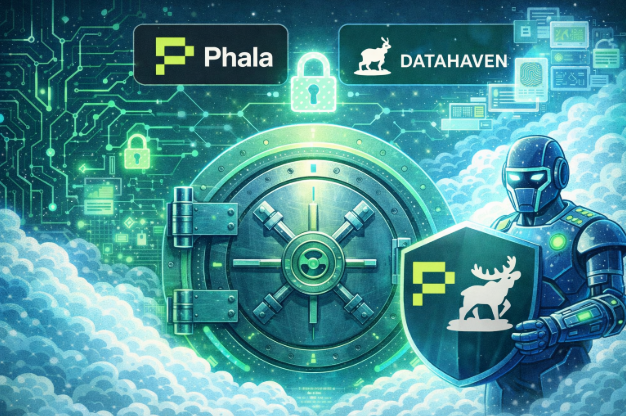 Zadul89's tweet photo. Excited to see @PhalaNetwork x @DataHaven_xyz teaming up to unlock end-to-end confidential AI. Secure compute + private, verifiable storage is a huge step for handling sensitive data safely. This partnership makes real privacy-first AI finally possible. 🔐🤖 https://t.co/bZHgKO9glP