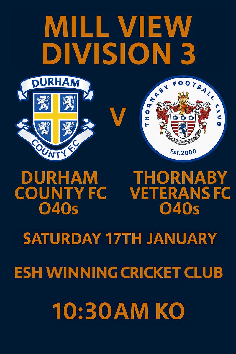 Durham County FC O40s tweet media
