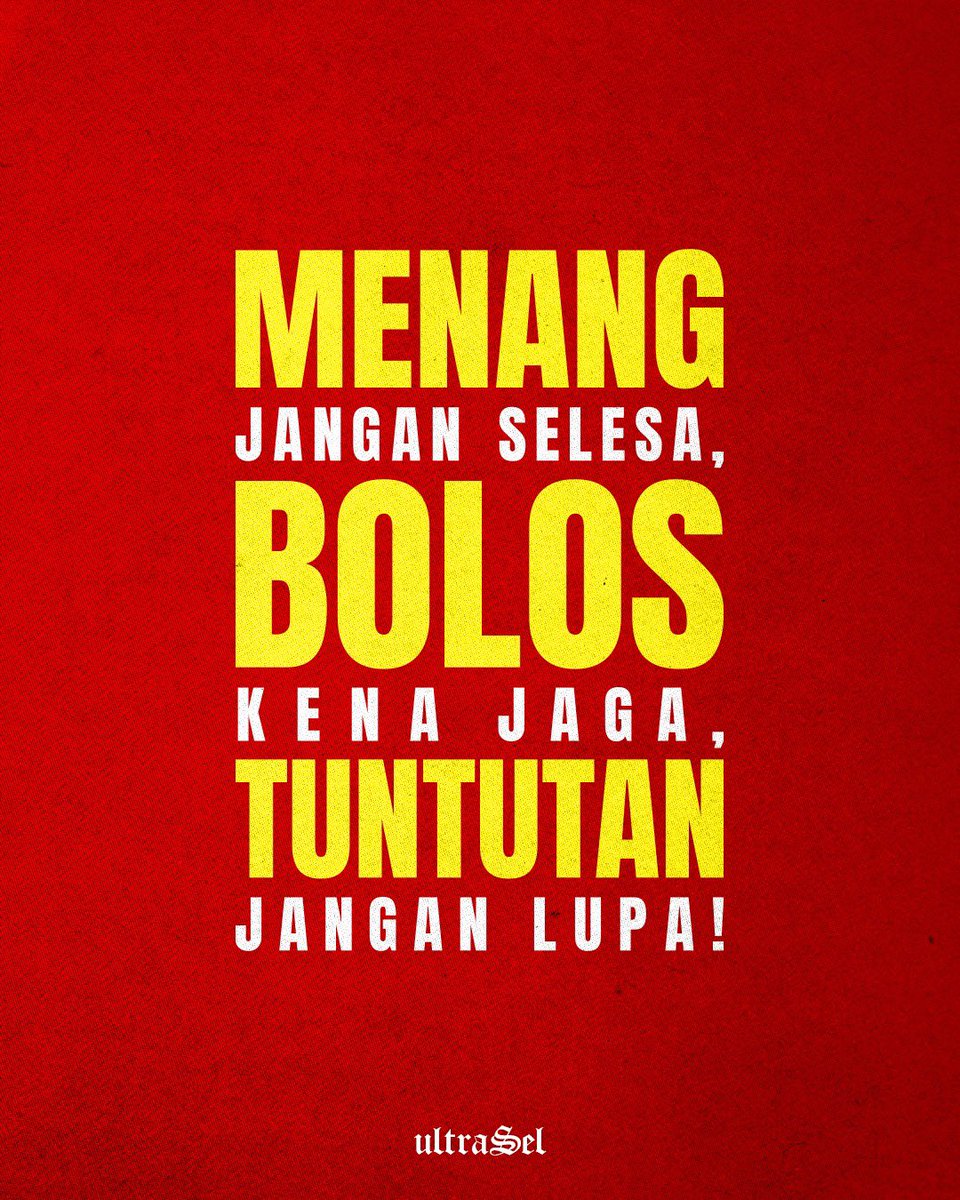 Real progress includes uncomfortable conversations and a reality check.

Full context below.

Forza Grande Selangor!

1/10