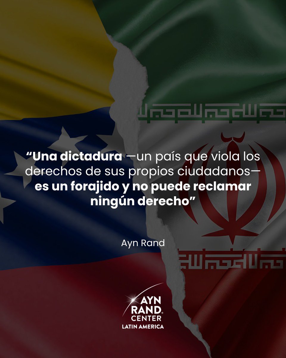Esperamos que el futuro les devuelva el respeto por los derechos individuales que todo país civilizado requiere si desea florecer.

¡Viva Venezuela libre! 🇻🇪
¡Viva Irán libre! 🇮🇷
