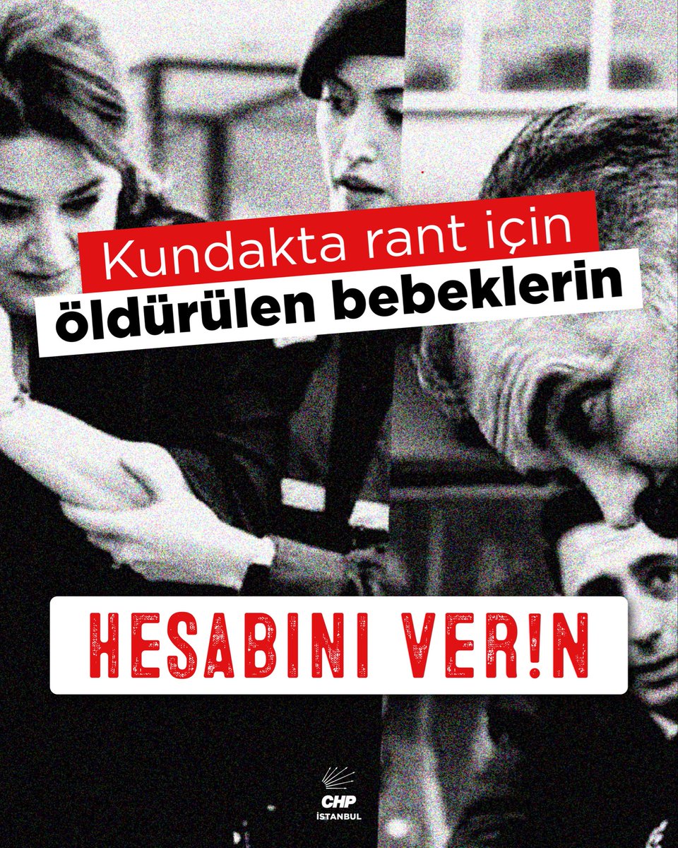 Kundakta rant için öldürülen bebeklerin #HesabınıVerin !