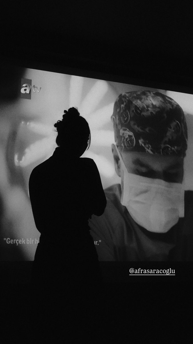 afrasource's tweet image. 260115 | #AfraSaraçoğlu watching the first episode of #Abi.

© serkaytutuncu