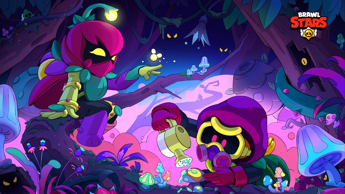 LiaoChen1223's tweet image. I’m excited to share these illustrations from a Brawl Stars scrapped project!  Though the project didn’t see the light of day, the creative process behind these pieces remains one of my favorites. Hope you like them!