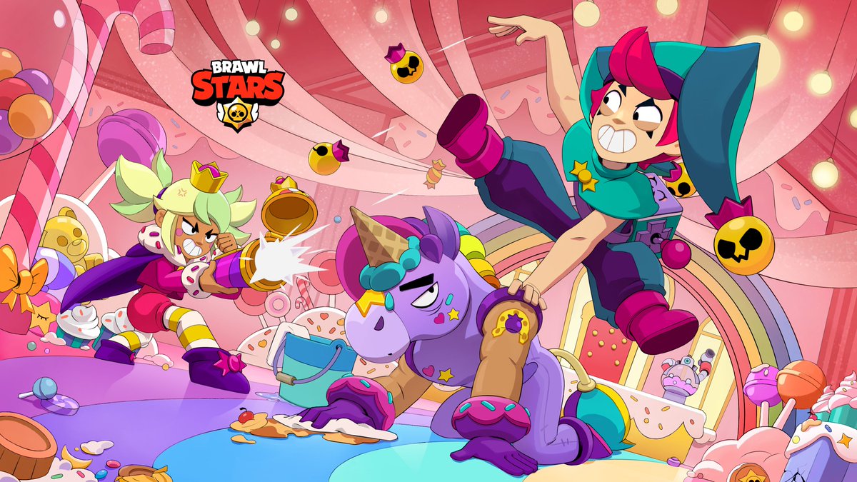 LiaoChen1223's tweet image. I’m excited to share these illustrations from a Brawl Stars scrapped project!  Though the project didn’t see the light of day, the creative process behind these pieces remains one of my favorites. Hope you like them!