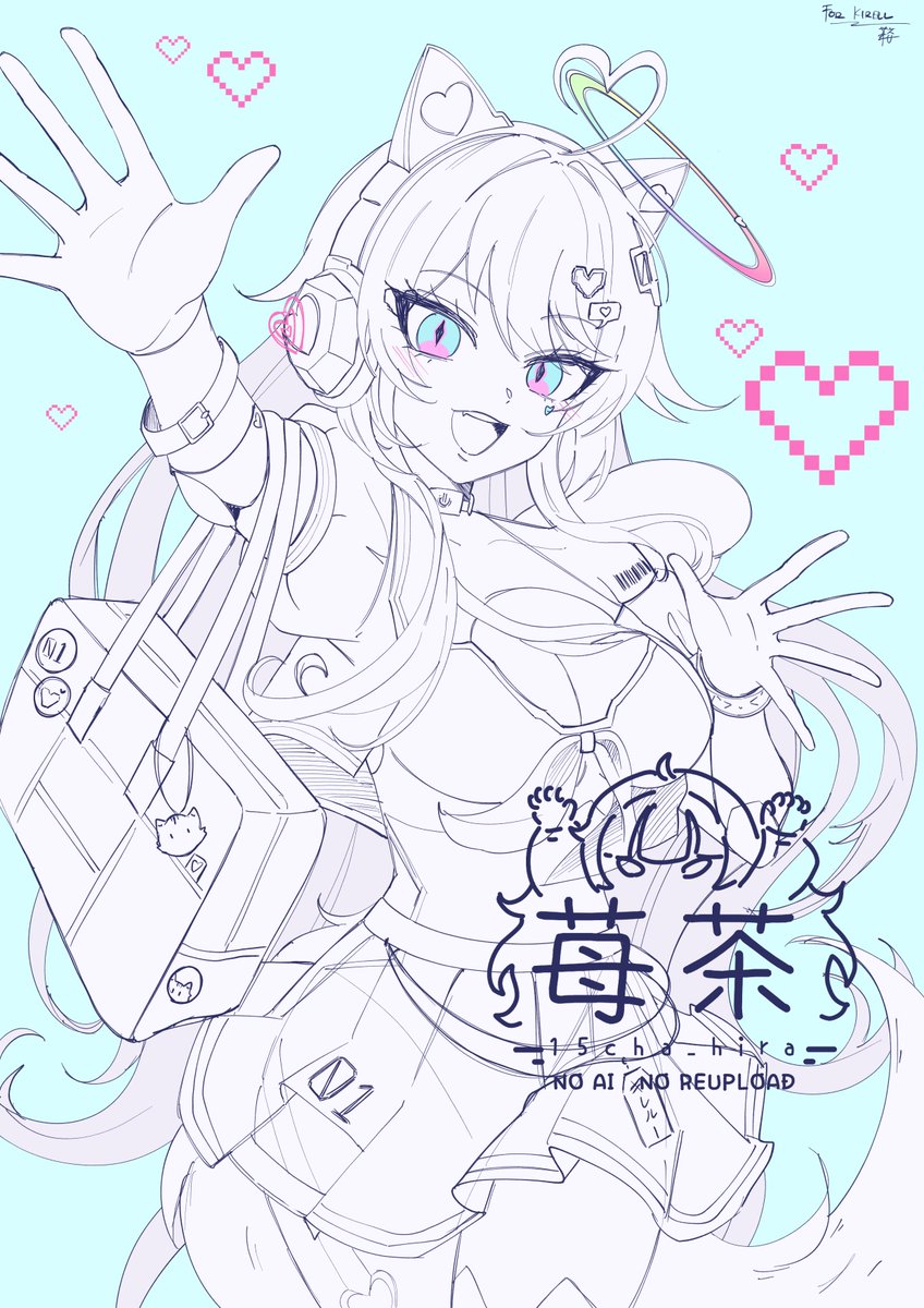 chan-森 様 3点 Doodle sketch comms ✍🏻 3 slots will be opening on my VGen in a