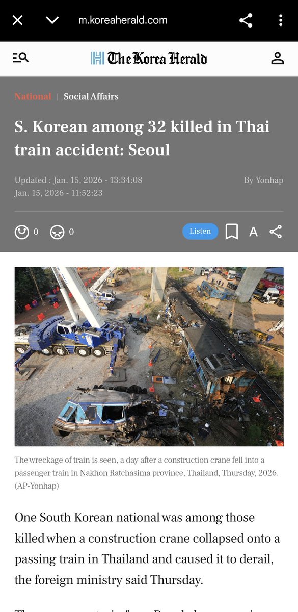 Deepest condolences to the families of both the Thai and foreign victims. This tragedy was a direct result of contractor safety failures, and the responsibility lies solely with our local companies All Thai people are deeply saddened. 🙏🪦
#Italthai #เครนถล่ม #เครนถล่มทับรถไฟ
