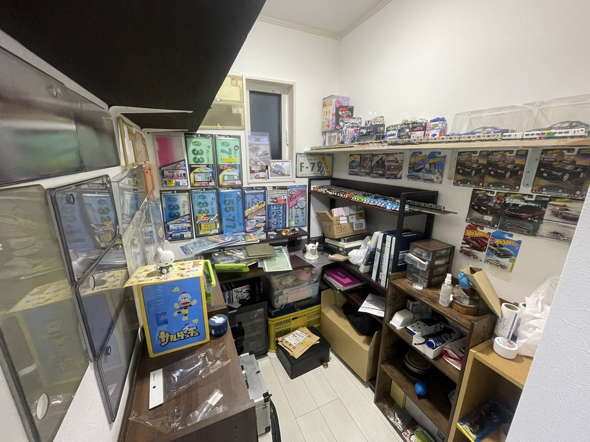 ナンバーカバーで半分埋め尽くされてきた🥰
幸せ