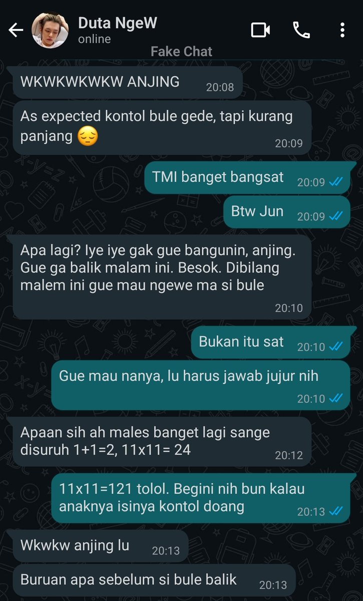 shaunniyaaa's tweet image. #soobjun one tweet au by Shaunniyaaa 🔞: Si Duta NgeW dan Teman kamarnya.

Tw: ngomong jorok, stereotipe.

(Slight #kaijun)