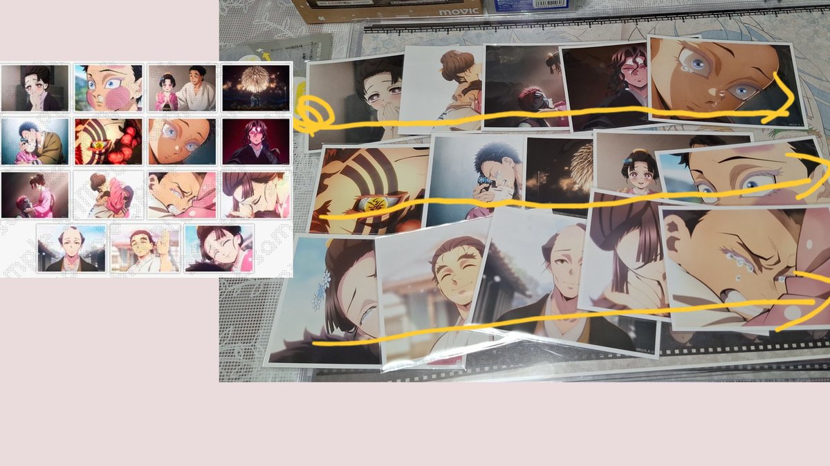 鬼滅の刃 ufotable cafe カフェ 狛治と恋雪 🛸 ☕️ 第四期 場面写