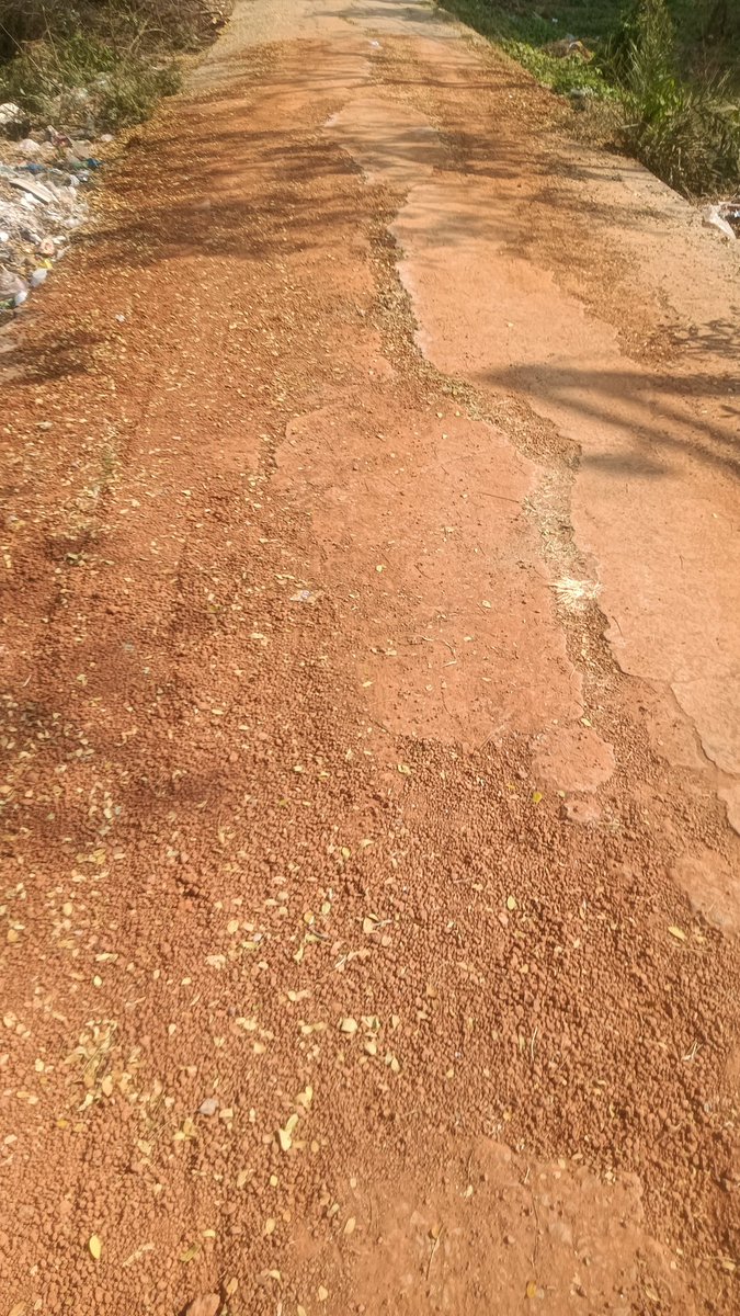 ପକ୍କା ରାସ୍ତାରେ ଉପରେ ମୋରମ ପ୍ୟାଚ,, ଖୁବ୍ ଶୀଘ୍ର ରାସ୍ତାକୁ ମରାମତି କରିବା ପାଇଁ ନିବେଦନ.,, ଢେଙ୍କନାଳ ଜିଲ୍ଲା ଭୁବନ ବ୍ଲକ୍ ମୁଗୁପଦା  ଗାଁ ରାସ୍ତା  <a href="/CMO_Odisha/">CMO Odisha</a> <a href="/PRDeptOdisha/">Panchayati Raj and Drinking Water Department</a> <a href="/districtadmndkl/">District Dhenkanal</a>  <a href="/SKamakhynagar/">ଉପ-ଜିଲ୍ଲାପାଳ ,କାମାକ୍ଷାନଗର</a> <a href="/JanaSunani/">Jana Sunani</a> <a href="/BDOBhuban/">Bhuban Block</a>