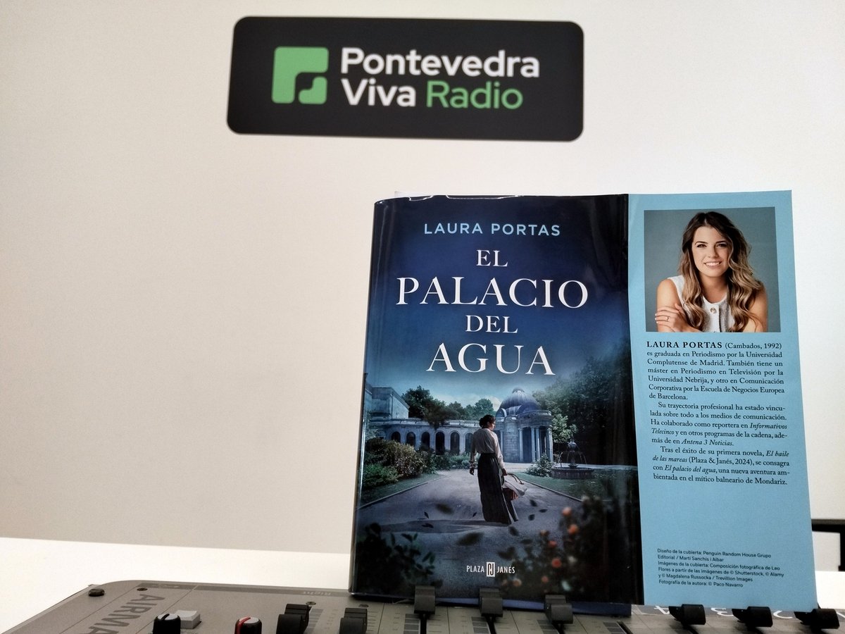 PODCAST | Comenzamos las #lecturas de este año con una autora cambadesa. <a href="/Laura__portas/">Laura Portas</a> publica su segunda #novela: 'El palacio del agua' (<a href="/PlazaYJanes/">Plaza&Janes Lectores</a>). Charlamos con ella en este #CaraACara.
pontevedraviva.com/es/radio/podca…