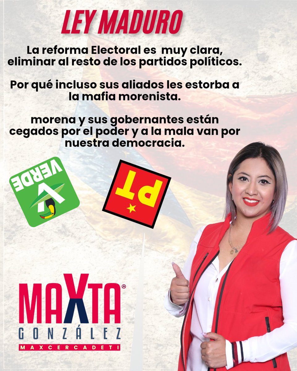 Si está ley transita morena será el único partido en México y eso sería la tumba para nuestra democracia. 

<a href="/partidoverdemex/">Partido Verde</a>
Y <a href="/partidodeltra11/">partidodeltrabajocdmx</a>