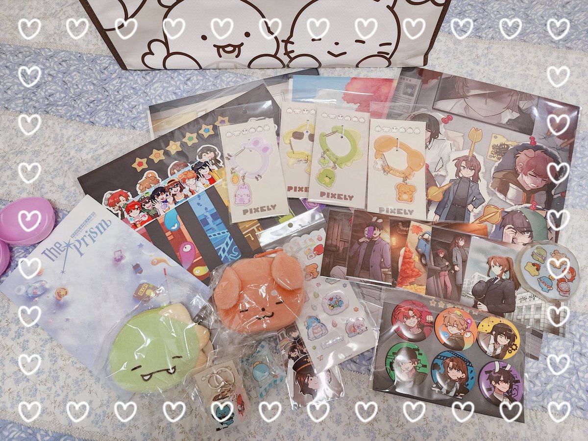 오늘 트친이랑 픽셀리 전시회 다녀왔어용~ ^-^♡
잼썼당!!