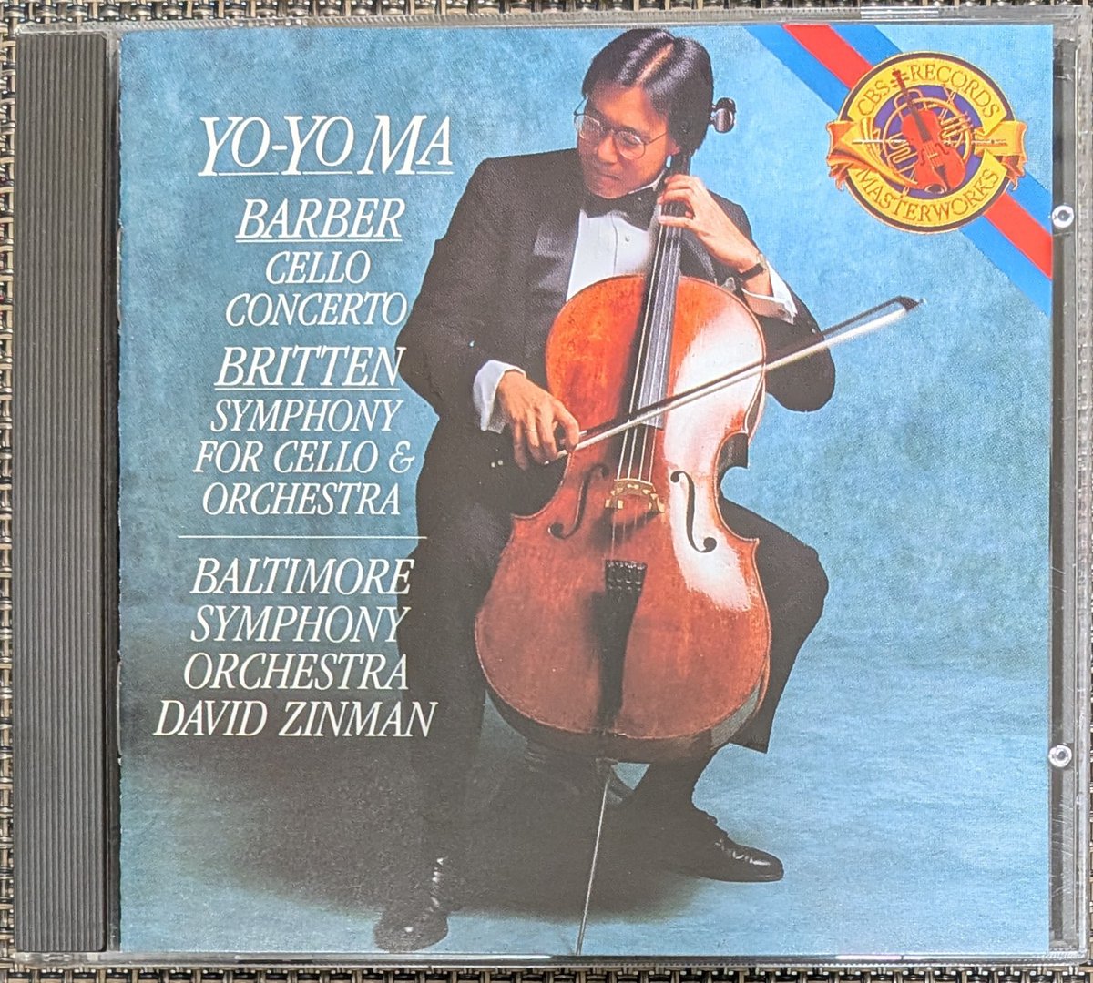 ヨーヨー・マ若き日の名演、バーバーのチェロ協奏曲とブリテン︰チェロ