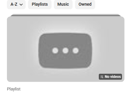 apghwriter's tweet photo. @TeamYouTube I was adding stuff to a playlist when youtube froze. I got back in but the playlist is now empty and I can't even delete it. Help! How do I get rid of it? https://t.co/pPPKjGKI1e