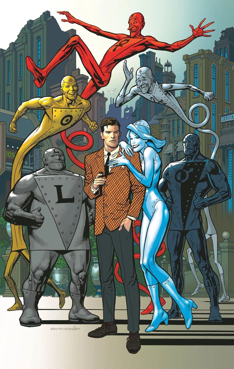 IntoWeird's tweet image. The Metal Men by Kevin Nowlan