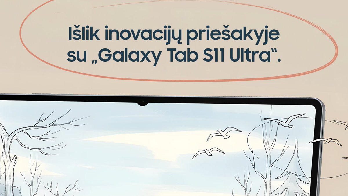 Samsung Lietuva tweet media