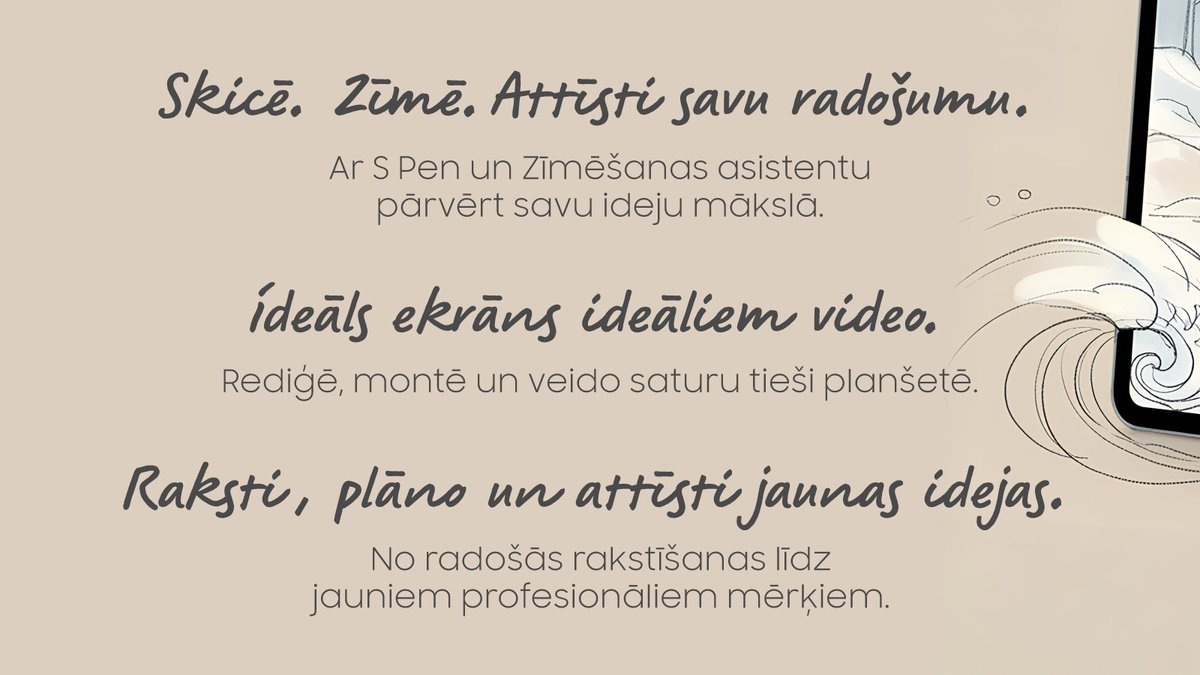 Samsung Latvija tweet media