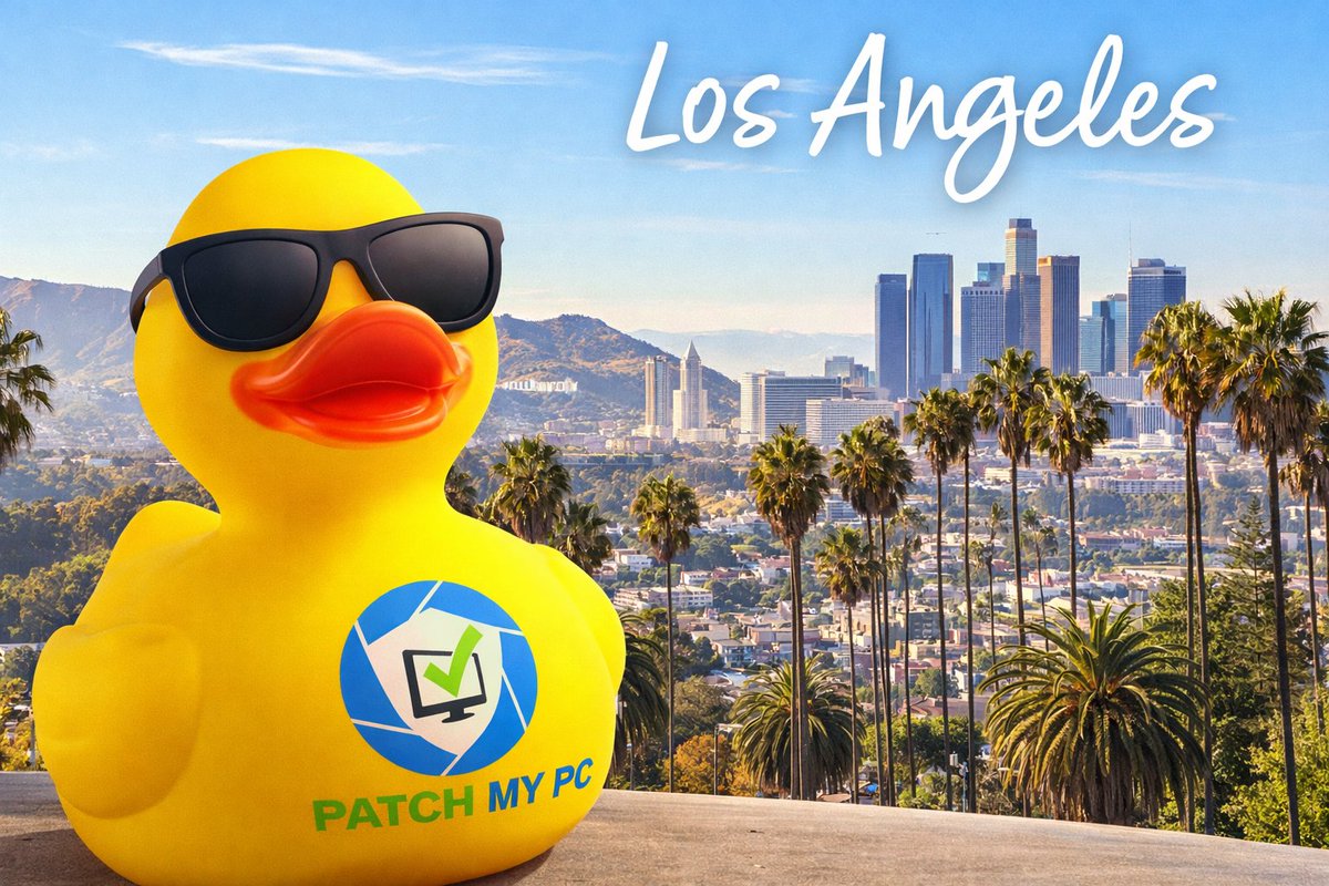 PatchMyPC's tweet photo. We're out in Los Angeles today at #FutureCon!

If you’ll be around, stop by our booth to say hello to our awesome team, grab some swag, and hear the latest about what we've been working on.

We’ll see you soon! 👋💙

#CyberSecurity #ITCommunity #PatchMyPC https://t.co/mTsRi2jcFn