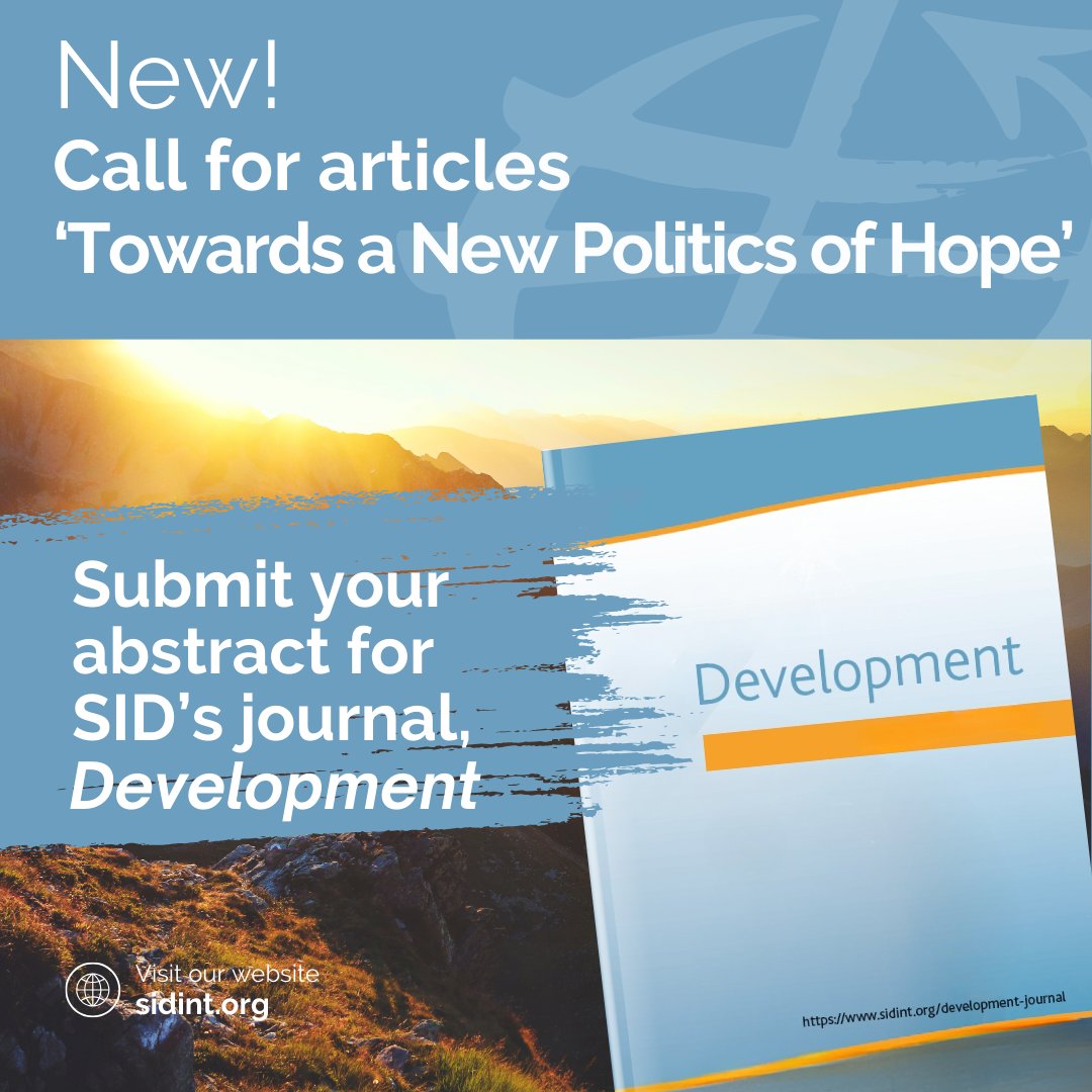Society for International Development tweet media