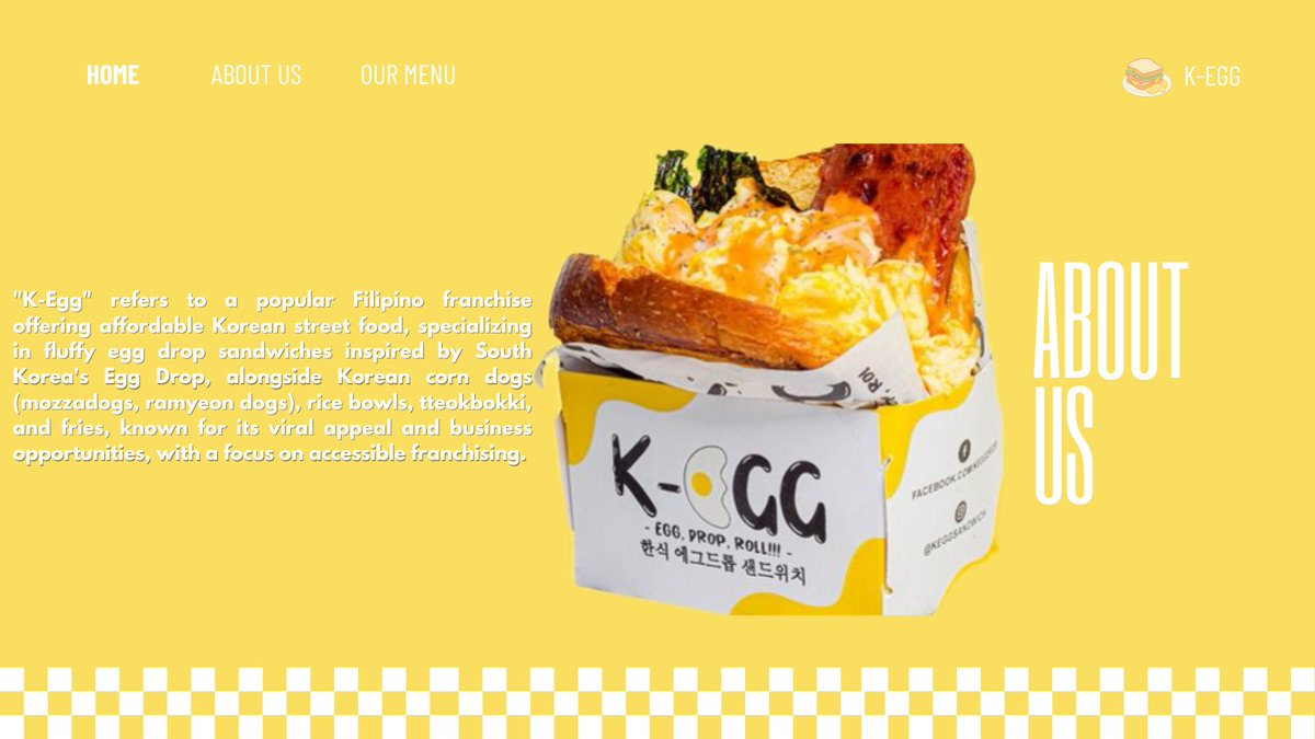 PHFRANCHISEE's tweet image. Crack open the possibilities with K-Egg! 🥚💛 Join our franchise family and bring Korean- style egg dishes to your community! 📍" 

For only ₱16,988

For more detail message us
Mr.Jairus Deign Sandiego 
☎️09760959764

#Kegg #KEggFranchise #Negosyo #Business