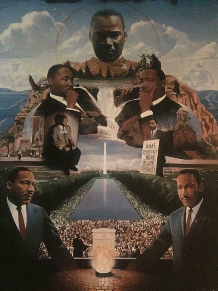 smilingcb's tweet image. Celebrating Dr. King’s 97th Birthday in Heaven….❤️🎈🙏🏽