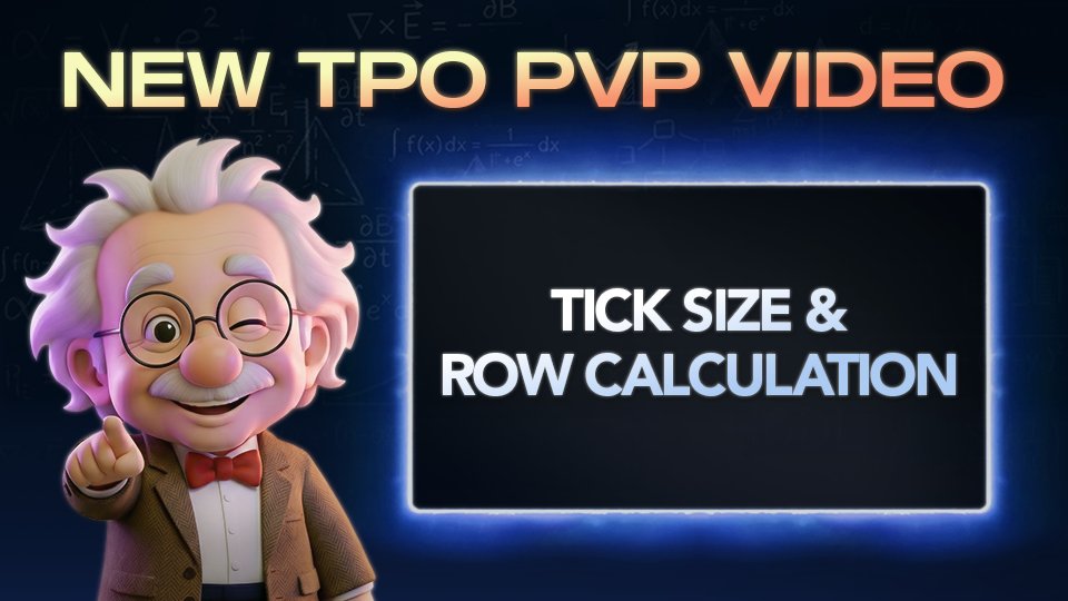 beCoinWise's tweet image. NEW INDICATOR MODULE – TPO PVP: Tick Size &amp;amp; Row Calculation (Good vs Bad Highs &amp;amp; Lows)

If your profile looks “off”... it probably is. This Mini-Module shows how Tick Size and Row Calculation control profile resolution, and how incorrect settings can create misleading structure.…