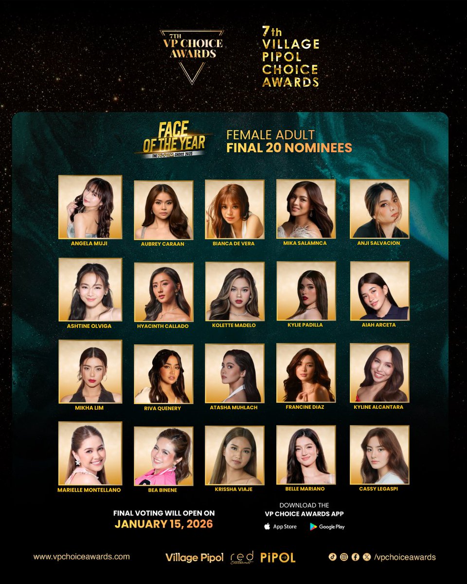 willcalabarzon's tweet image. 𝗪𝗜𝗟𝗟𝗖𝗔𝗟𝗔𝗕𝗔𝗥𝗭𝗢𝗡, 𝗪𝗘 𝗞𝗡𝗢𝗪 𝗬𝗢𝗨’𝗥𝗘 𝗦𝗧𝗜𝗟𝗟 𝗧𝗛𝗘𝗥𝗘! ‼️‼️

Voting for VPCA: FACE OF THE YEAR is officially OPEN! 🗳

Let us vote for our FACE OF THE YEAR Nominees—Will and Bianca! 

🔗 vpchoiceawards.com/webvote/

How to vote for Bianca:
1️⃣ Click the link
2️⃣…