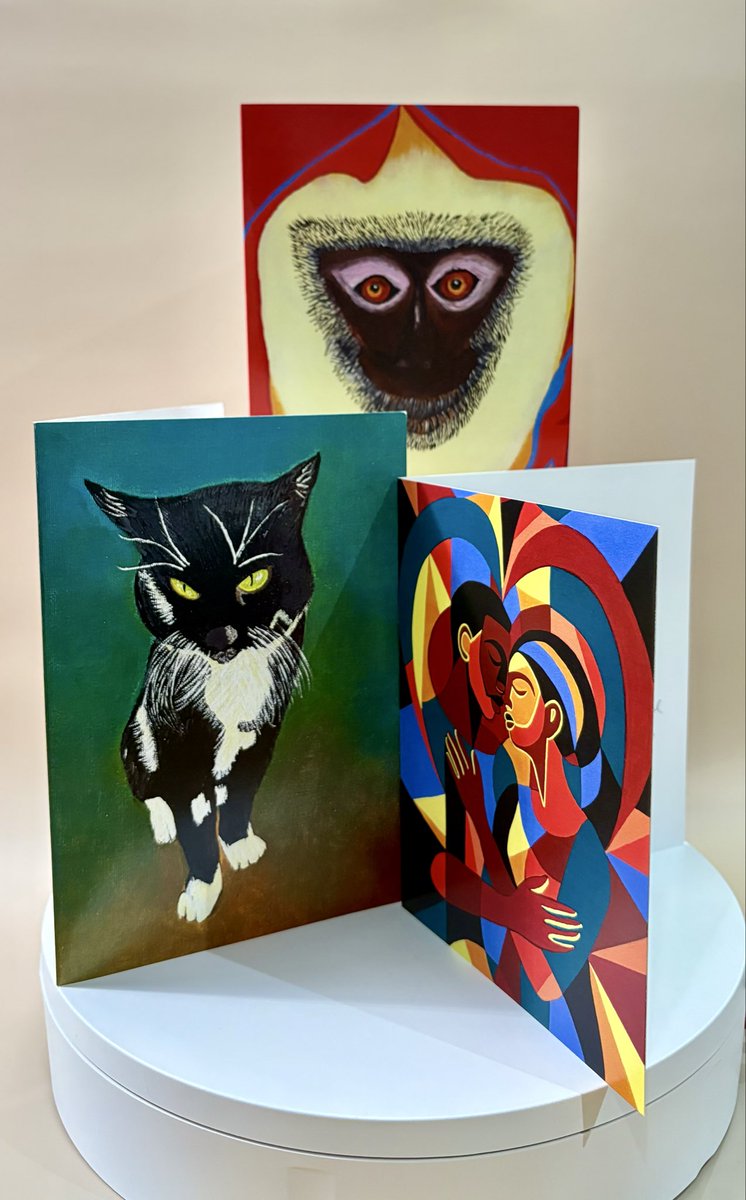 ChitendeFineArt's tweet image. Enjoy my painted artworks on high-quality greeting cards, left blank inside for your own personal message. Perfect for birthdays, special occasions, or as a small piece of art to keep or gift. Now available on Etsy - link in bio. Limited time offer - 20% off on £50 spend 💝