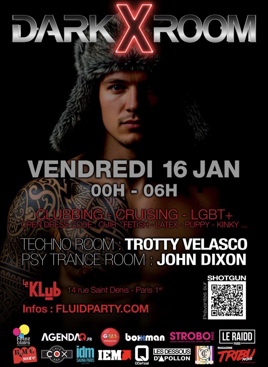DarkXRoom #3 - Vendredi 16 janvier au Klub (Paris 1er) youtu.be/gafloH3zjuw?si… via <a href="/YouTube/">YouTube</a>