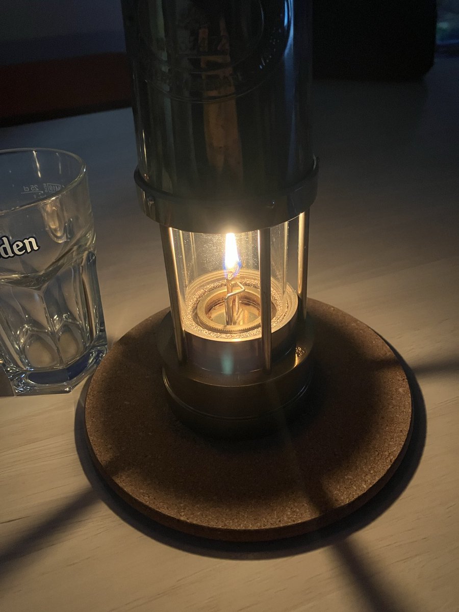ランプの光は良い🤩