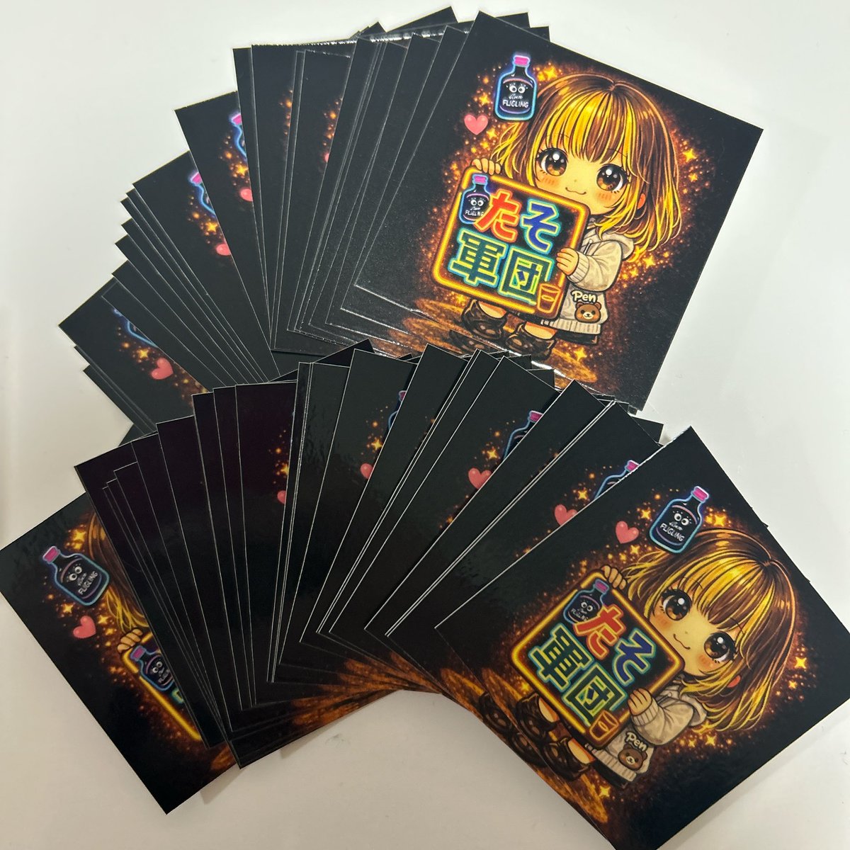 とどいたー！！🙆‍♀️

明日の中野坂上FLOSSY
プレイヤーDayから持っていくよん✌🏻 ✨️

我こそは！という方にお渡しします( ᐛ )笑

<a href="/XkiRLRSfm06028/">たそ軍団 information</a>