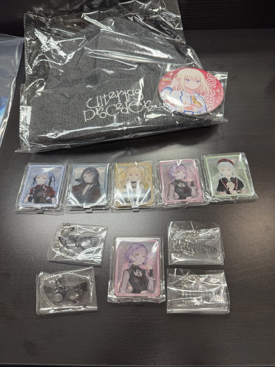 UlteriusProcedere_大阪 #AveMujica 本日の収穫。ガチャ10連でプチ