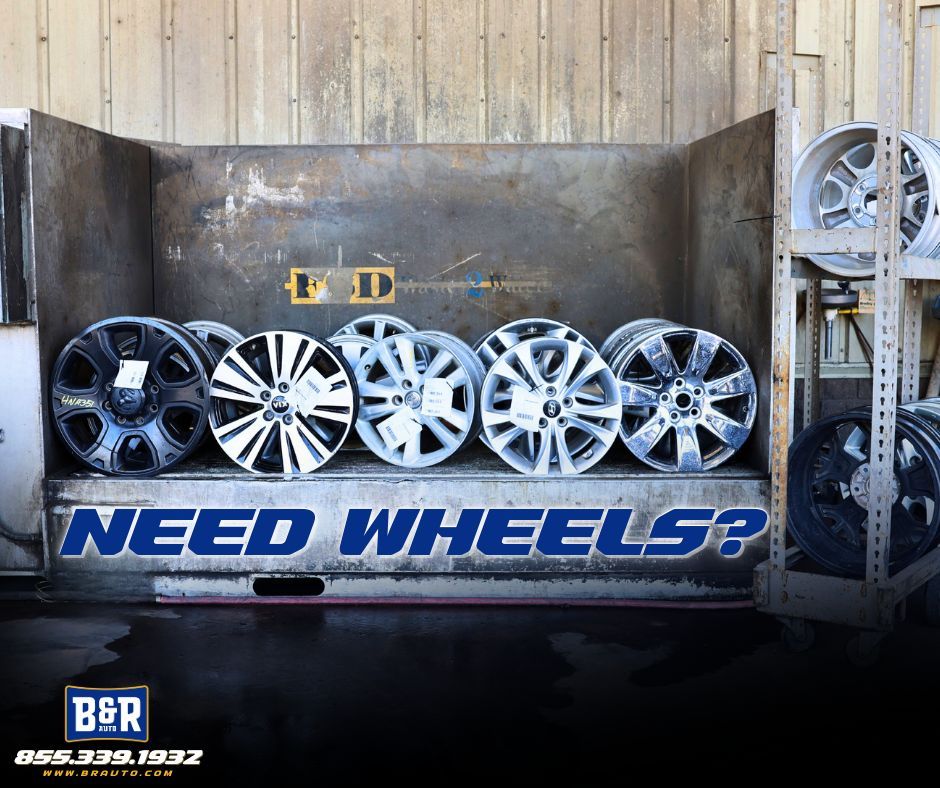 Need wheels?🛞 
A fresh lineup of inspected, pre-owned OEM wheels—ready to go back on the road.
#ShopBR