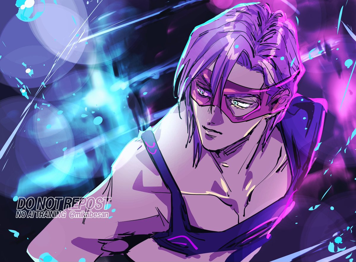 つい加算発光でビカビカ光らせてしまう✸雨メロ #JJBA
