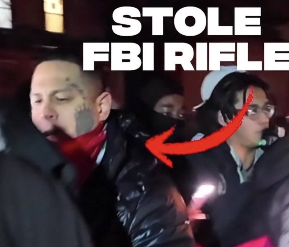 C_3C_3's tweet image. Who is this?

He was part of the insurrection in Minnesota and stole a FBI rifle.

No doubt he’s one of Tim Walz’s little urban achievers…