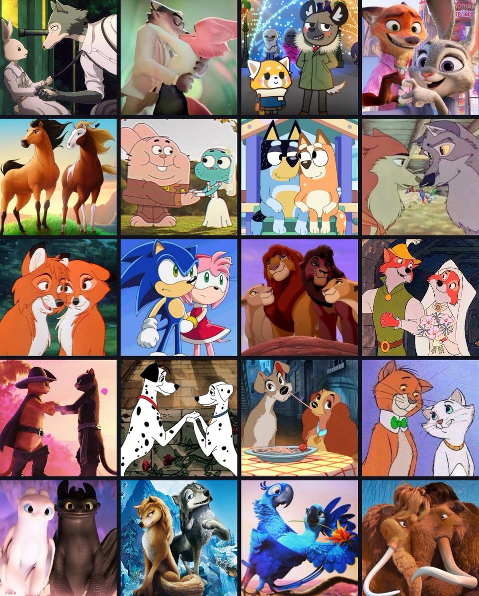 Which is your favorite animal couple here?