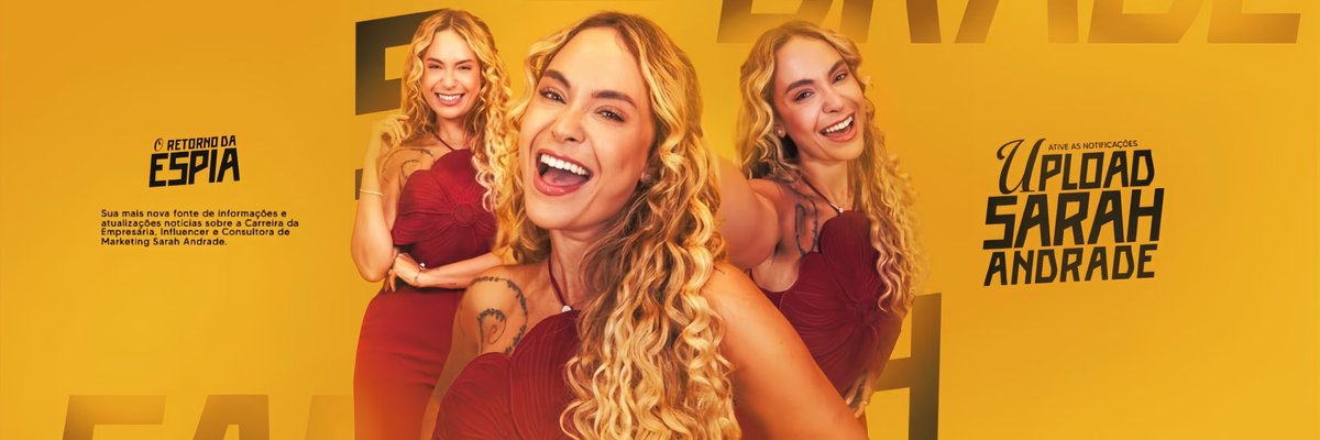 CHEGAMOS! 

Sejam bem vindos ao Upload Sarah

Sua mais nova fonte de informações e atualizações notícias sobre a Carreira da Empresária, Influencer e Consultora de Marketing Sarah Andrade.

Ative as notificações para ficar por dentro de tudo!

#TeamSarah #BBB26 #SarahAndrade