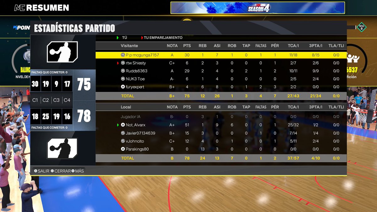 certifiedlocked's tweet image. 51 pts | 9 ast | 6 stl
I’m done being humble.
Dropped these dudes off like it was a warm-up.
If your build can’t do this, don’t talk to me 🤫🔥

#NBA2K25 #MyCareer #2KCommunity #W #SkillGap #Exposed #HoldThisL