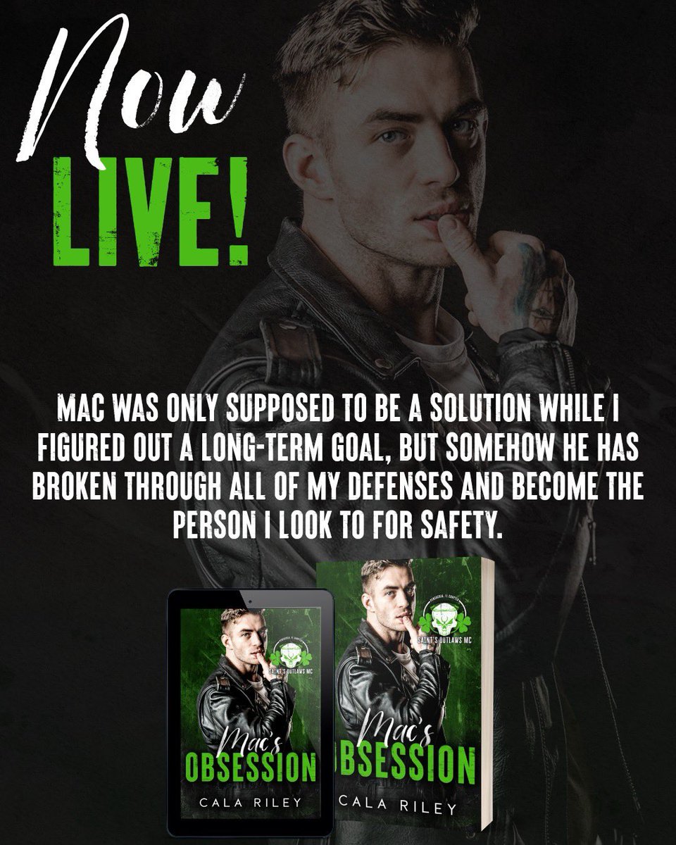 BbbvBlogger's tweet photo. ๐๏ธ Macโs Obsession by Cala Riley
is NOW LIVE! ๐๏ธ & available on KU!
Grab it here: https://t.co/8B0V9OQ69p
Do you like:
๐ Single Mom
๐ FMC on the Run
๐ Found Family
๐ Next Door Neighbors
#calariley #SOMC #SaintsOutlawsMC #mcromancebooks #Nowlive #singlemom https://t.co/B2vk9Z9z3U