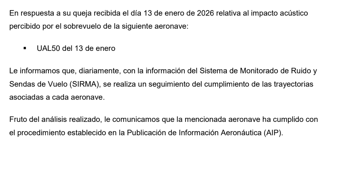 FuendelFresno's tweet photo. 👋 @aena, ¿en qué momento denunciar 81db sobre FF a 1290m o denunciar una ruta totalmente desviada es algo que cumpla el AIP? @ENAIRE, ¿algo que decir? Significa entonces que las denuncias no van a ninguna parte? @Europarl_ES @SENASA_Spain @sansecomunica 👇 https://t.co/Qig4s6u0oH