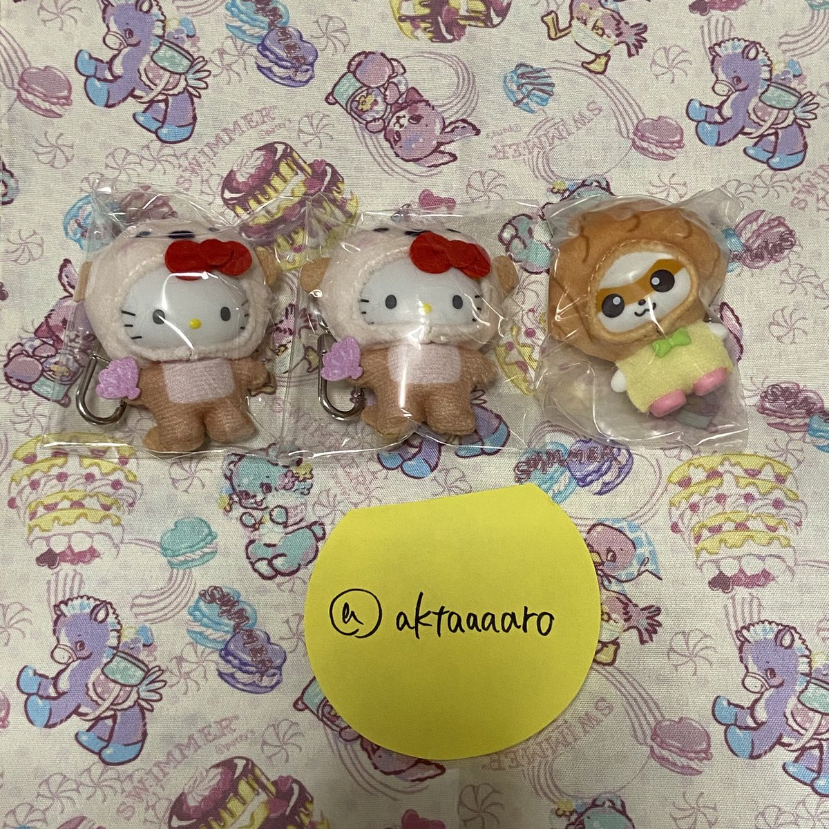aktaaaaro's tweet photo. 【交換】サンリオ ちびっとも 
和菓子 みずのいきもの

譲→ハローキティ、コロコロクリリン

求→和菓子シナモン、みずのいきものシナモン、みずのいきものバッドばつ丸

郵送交換です。お気軽にお声掛けお願いします。 https://t.co/vhITrOvLPc