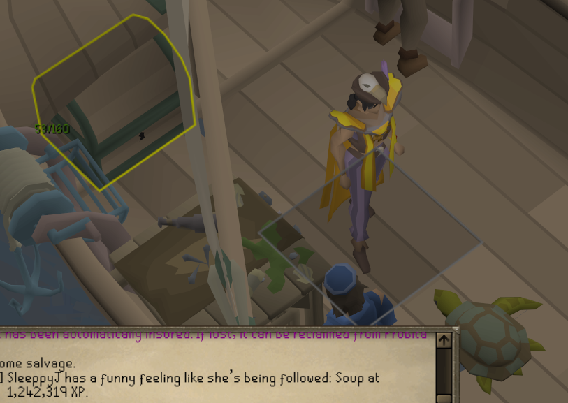 LVL 75 SAILING PET !!! SHEEEEEEEESH #OSRS #sailing