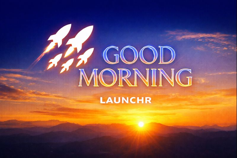 Good Morning,

Back to the grind.

$LAUNCHR | Launchr.xyz