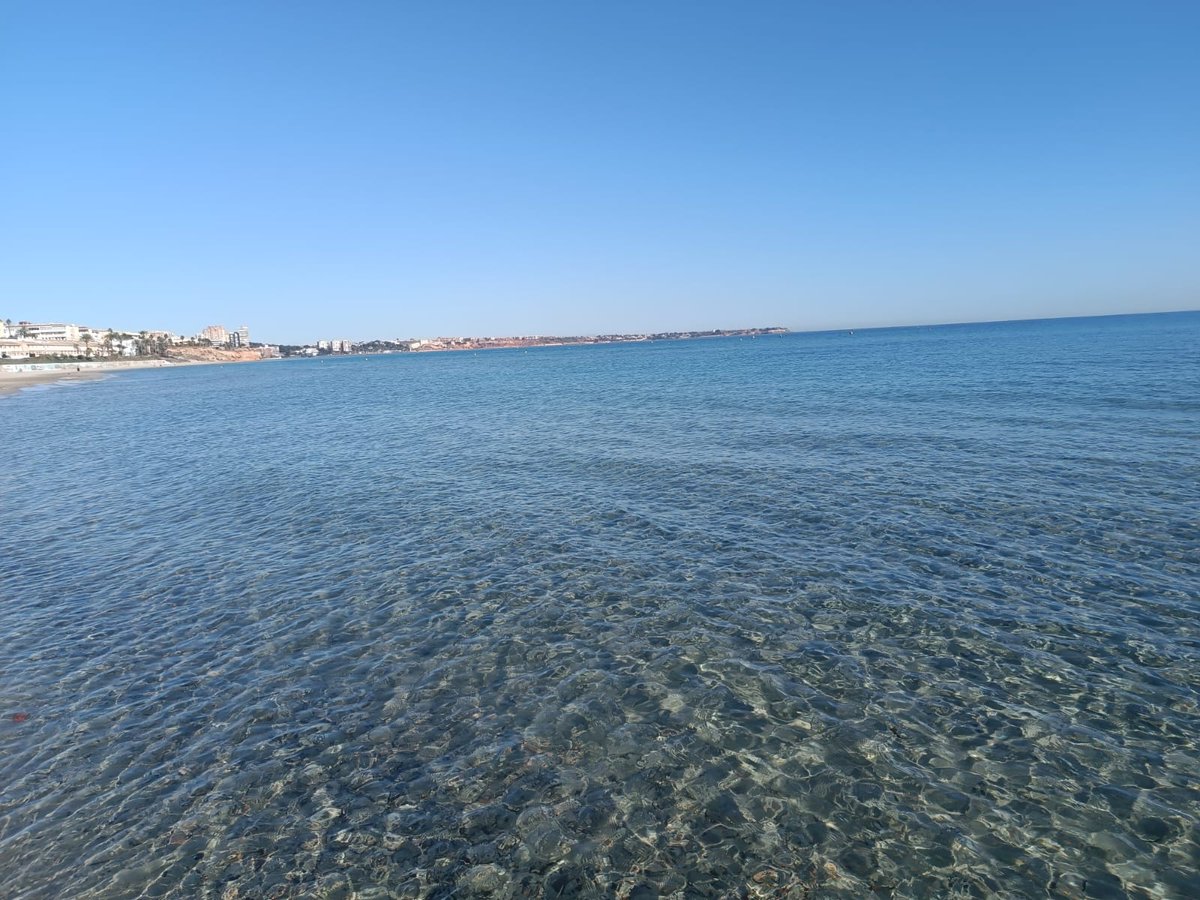 MeteOrihuela's tweet photo. ¡Paraíso también en #invierno! Esta mañana (15/01/2026), vistas de la Playa de las #MilPalmeras, en #PilarDeLaHoradada (#Alicante). A la espera de cambios de cara a los próximos días, sobre todo en los primeros compases de la semana que viene. Imágenes: Germán Sánchez. https://t.co/rUe478mmcK