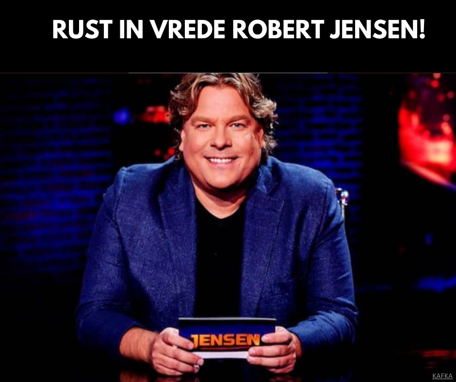 Robert Jensen overleden, ben in shock!  
1 van de grootste verzetsstrijders ooit!

Doe een ❤️ &amp; RT voor Jensen, hij mag nooit vergeten worden!