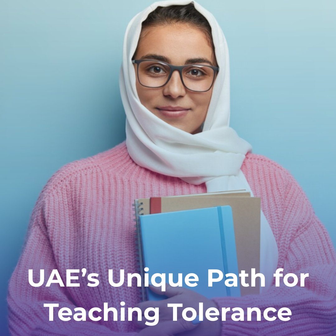IMPACT_SE's tweet image. In a new paper, IMPACT-se’s Matan Perchikov illustrates how the UAE curriculum mobilizes both Arab cultural and local national heritage, as well as Islamic religious tradition, to reinforce messages of peace and tolerance. 
It is a message reinforced in an introduction by…