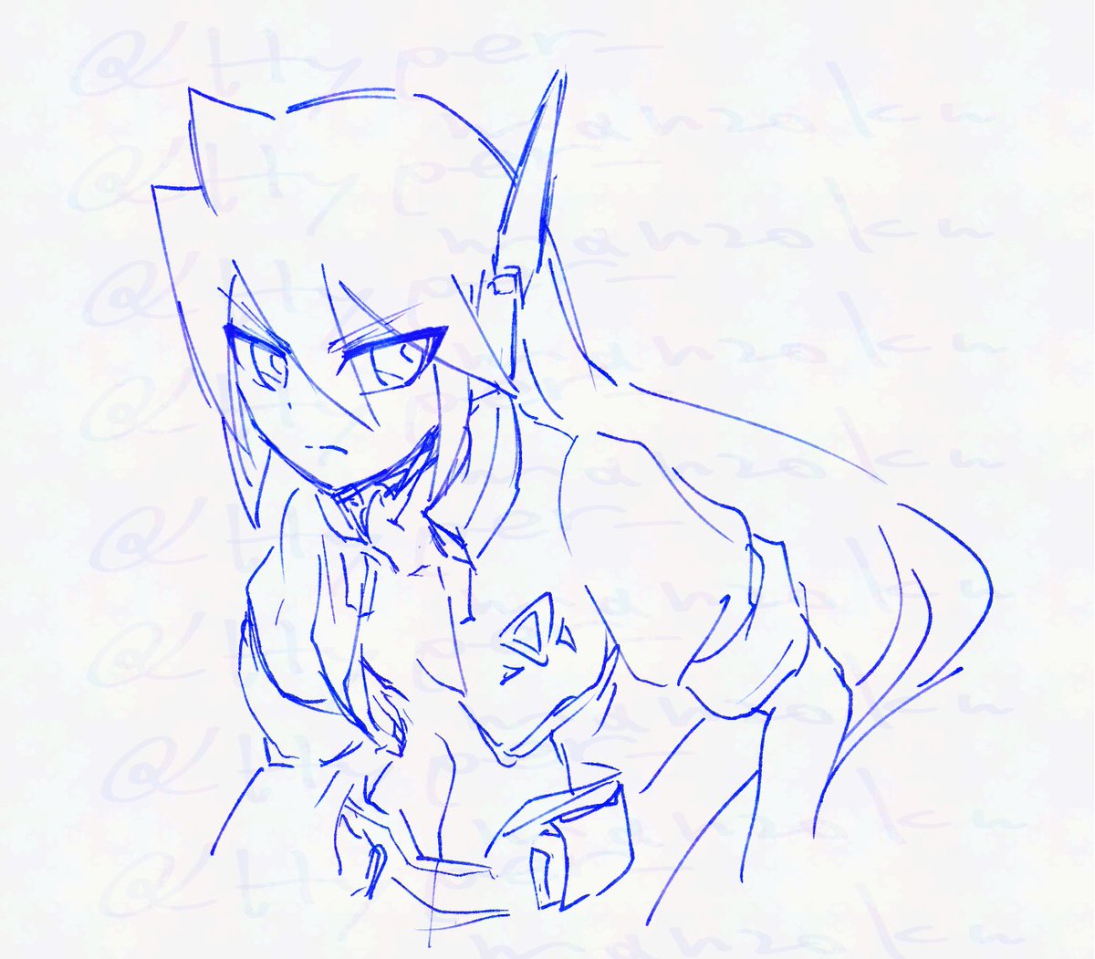 Hyper_manzoku's tweet image. 絵柄寄せて描くんは楽しいね　あんま寄ってないか