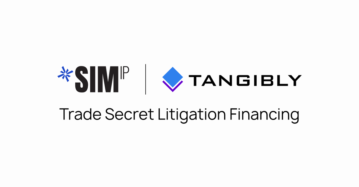 SIMIP_Official's tweet photo. Today, @SIMIP_Official announced a new trade secret litigation financing partnership with Tangibly!

Trade secret theft costs businesses hundreds of billions annually, yet most claims are never pursued. This partnership changes that. 

Together, SIM IP and Tangibly provide a coordinated path from intelligence to enforcement:

• AI-driven identification and validation of potential trade secret claims
• Early assessment of evidentiary readiness and economic value
• Litigation financing and strategic advisory for qualified matters

The partnership enables companies, particularly smaller innovators, to assess and pursue qualified trade secret claims without bearing the full financial burden of enforcement.

For more information, read the release: https://t.co/oPTFzt9bEA