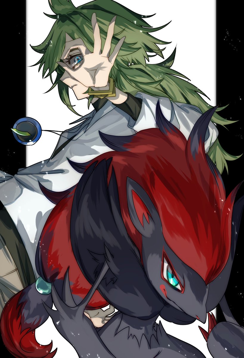 #harmoNiart
Nとゾロアーク